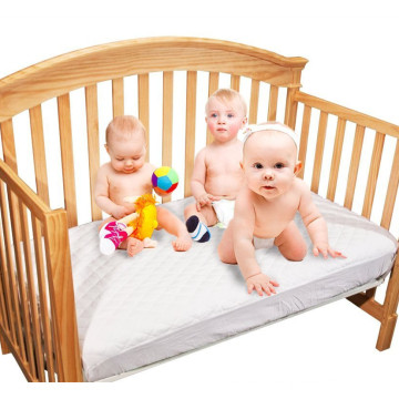 Coussin adapté imperméable de coton de 100% et couverture de protection de matelas de bébé d&#39;enfant en bas âge pour le bébé